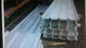 Roof trapezoidal sheet metal