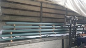 Roof trapezoidal sheet metal