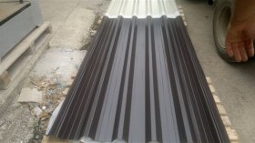 Roof trapezoidal sheet metal