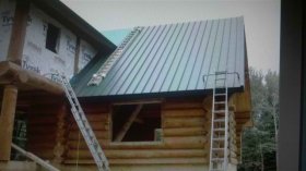 Roof trapezoidal sheet metal