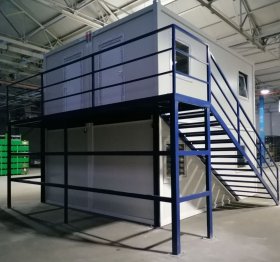 Modularni kontejneri montažne kuće za smeštaj specijalne opreme Limplex modul