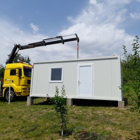 Container for living modular houses limplex modul